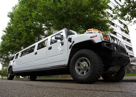 Hummer Limousine Blanche Location De Limousine à Paris