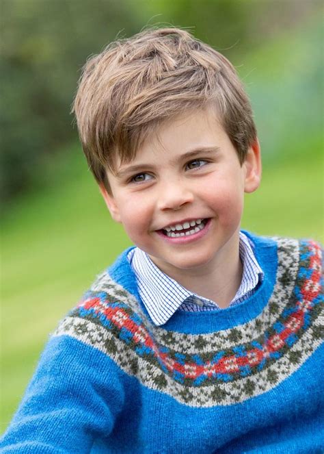 Prince Louis Turns 5 See The Adorable New Photos Of Prince William And