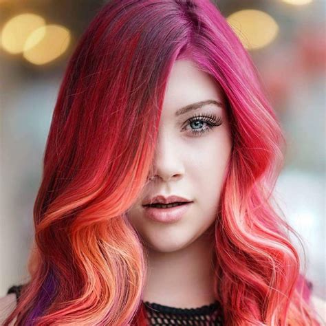 10 best red hair style ideas for beautiful women pink hair dye red blonde hair hair color