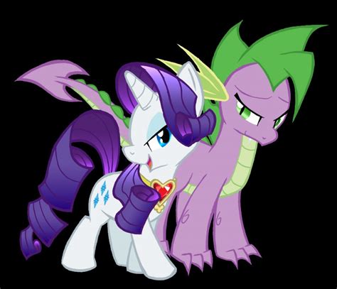 Spike And Rarity By Jacorey On Deviantart
