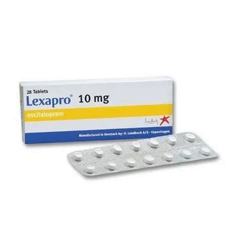lexapro 10 mg escitalopram 28 tablets at best price in raigarh