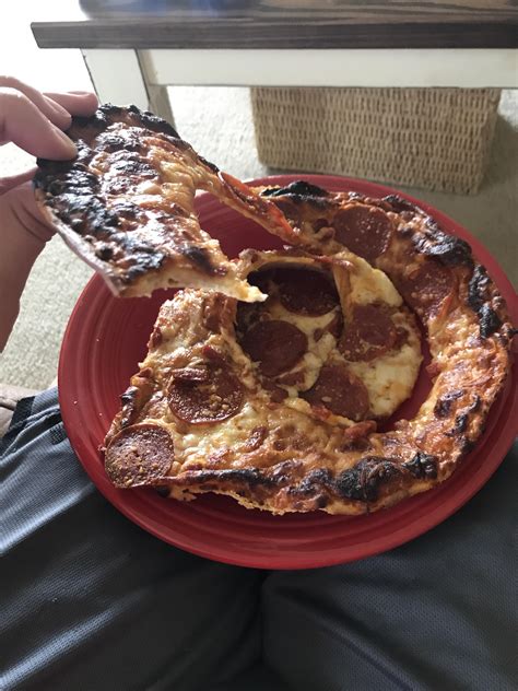 Slightly Burnt Pizza Spiral For One Rshittyfoodporn