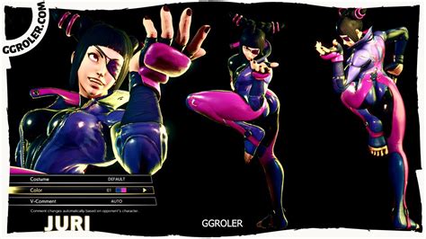 Sfvce 🔥 Juri All Official Costumes 🔥 Youtube