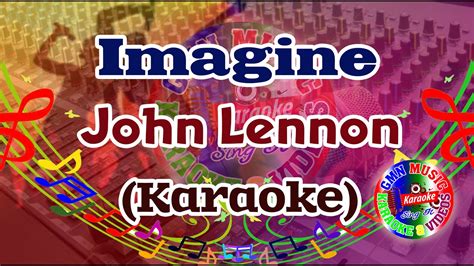 Imagine Karaoke John Lennon Youtube