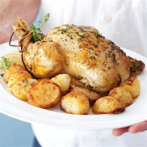 This recipe is a newfound favorite and boasts wonderfully balanced. Potatoes | Slow roast chicken, Bbc good food recipes, Slow ...