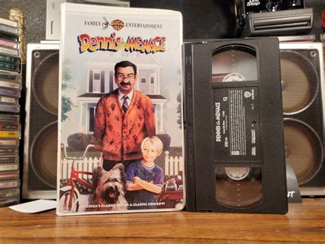 Dennis The Menace Vhs Video Cassette Tape Movie Vintage Etsy