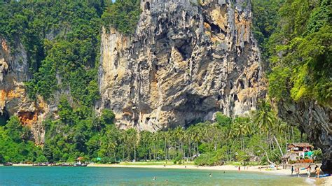 Tonsai Beach Surrounded By Spectacular Cliffs Krabi Thailand Youtube