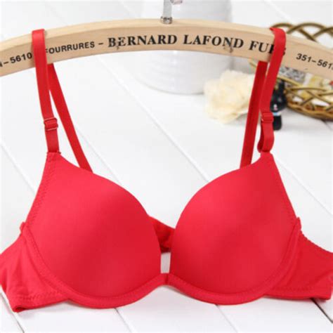 Small Chest 28 36 Aa A B Women Push Up Bra Padded Girls Bras Underwire Bralette Ebay