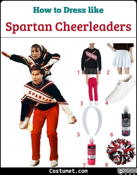 spartan costume football player costume cheerleader halloween costume cheer costumes cool