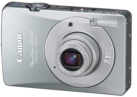 Canon Powershot Sd750 71mp Digital Elph Camera With 3x Optical Zoom