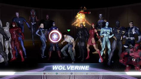 Marvel Ultimate Alliance All Character Costumes Unlocked