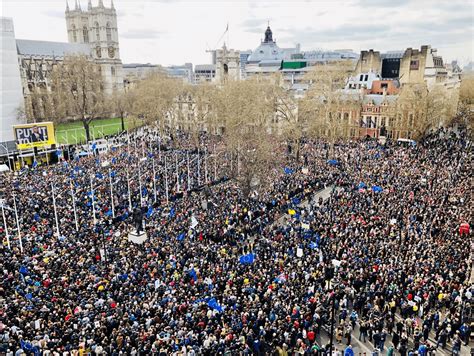 An Estimated 1 Million People Marched Against Brexit In London Today