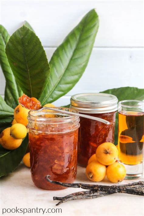 How To Make Loquat Jam With Vanilla Pooks Pantry Recipe Blog