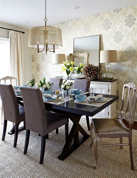 Spectacular Dining Room Wallpapers That You Would Want To Copy Top