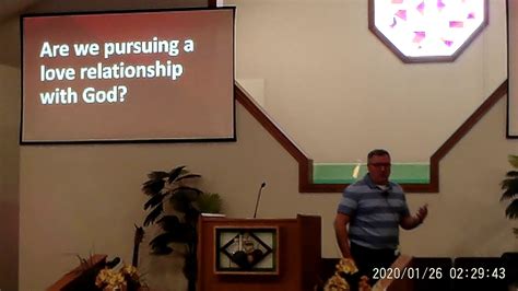 God Pursues A Love Relationship With Us 2020 0126 022640 002 Youtube