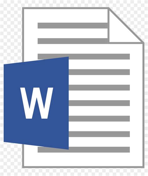 Icono De Word Png Word 2016 File Icon Transparent Png 2000x2000