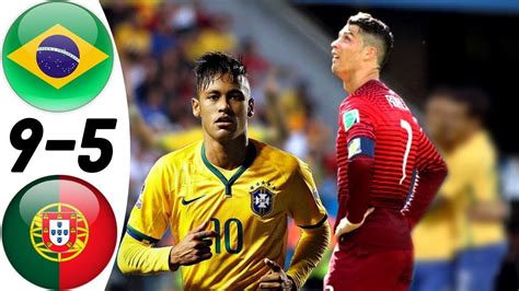 Brazil Vs Portugal 95 All Goals And Extended Highlights Resumen