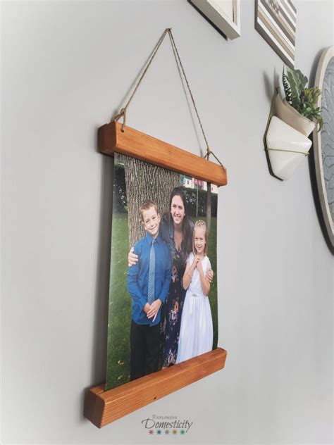 Easy Picture Frame Diy With Modern Style ⋆ Exploring Domesticity