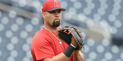 Angels Albert Pujols Reports To Camp Healthy