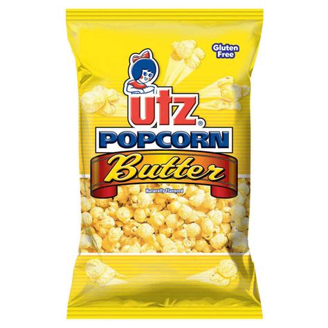 Utz Quality Foods Butter Popcorn 14 Count Carton Single Serve Bags