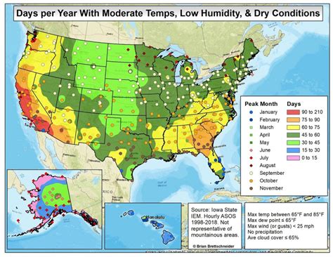 Where to find the United States’ most “nice” days | Climate and