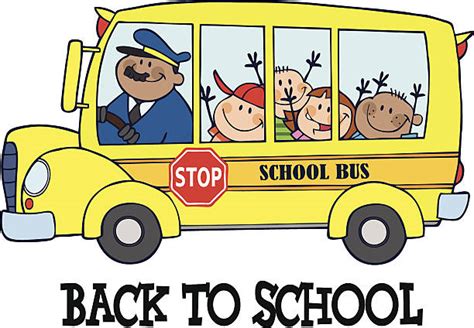 Funny School Bus Clip Art Clip Art Vector Images