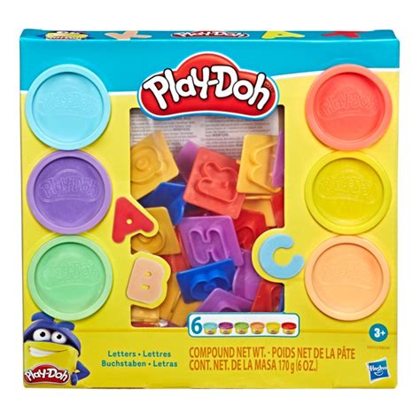 Play Doh Fundamentals Assortment Letters Numbers Animal And Shapes