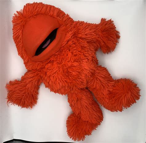 Sesame Street Elmos Monster Factory Plush Red Muppet Puppet Body FAO Schwarz EBay
