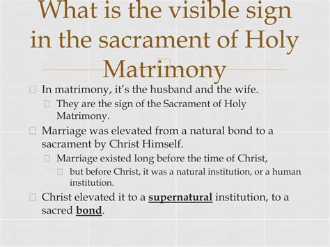 Ppt Holy Matrimony Powerpoint Presentation Free Download Id9380356