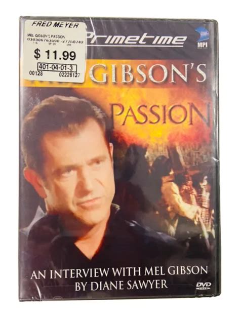 New Abc Primetime Mel Gibson Interview The Passion Of The Christ Dvd 2004 959 Picclick