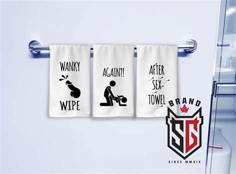 Wanky Wipe Set After Sex Towels Digital Download Svg Png Eps Etsy