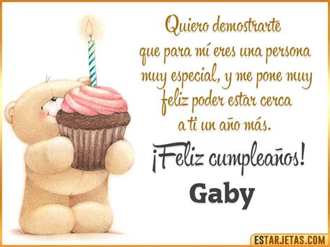 Feliz Cumplea Os Gaby Im Genes Tarjetas Y Mensajes