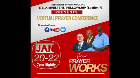 Aog Sec 7 Virtual Prayer Conference Zoom Meeting20 22 Jan 2021 Youtube