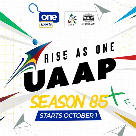 One Sports On Twitter About Time We Rise As One Uaap Season 85