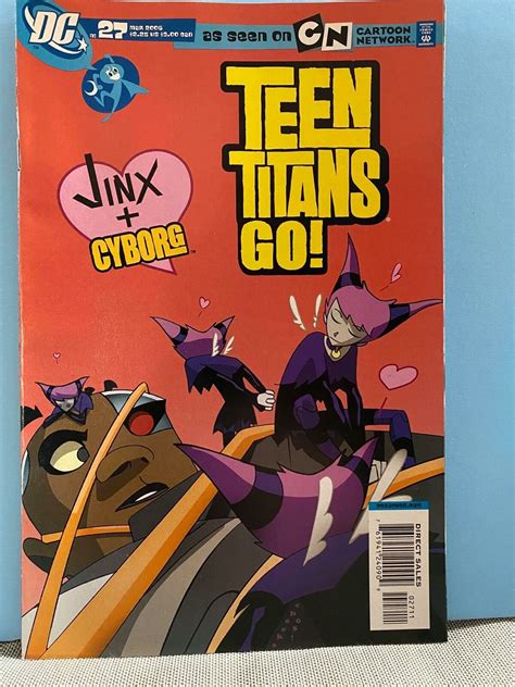 2004 Teen Titans Go Comic 27 Cartoon Network ~ First Appearance Jinx Ebay
