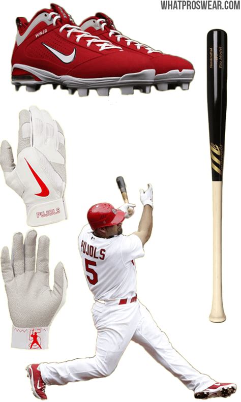 What Pros Wear What Pros Wear Albert Pujols Bat Batting Gloves