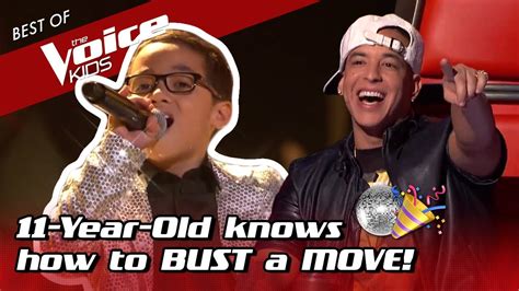 This Cute 11 Year Old Makes Everybody Want To Dance In The Voice Kids