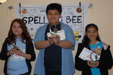 The 2012 Spelling Bee Was A Huge Success With 30 Schools And 84