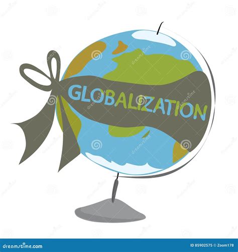 Globalization Stock Vector Illustration Of Vector Ribbon 85902575