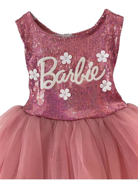 Vestido De Barbie Con Lentejuela Para Niña Mercado Libre