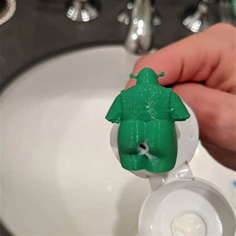 Custom Shrek Pooping Toothpaste Topper Grailed
