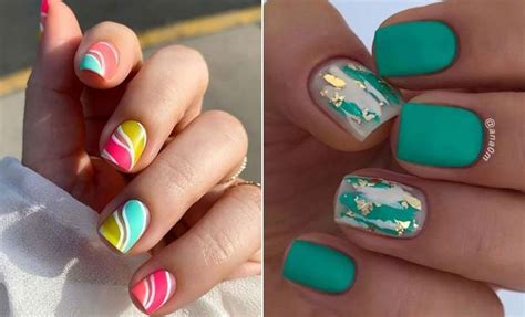 Web design trends are constantly changing. 21 Short Nail Designs for Summer 2020 | StayGlam