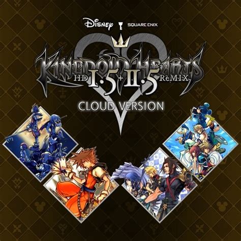 Carátula De Kingdom Hearts Hd 15 25 Remix Cloud Version Para Switch