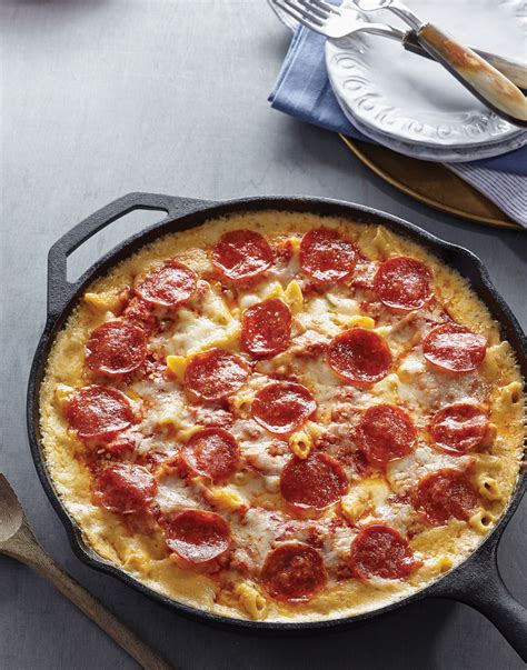 Pepperoni Pizza Mac N Cheese Recipe