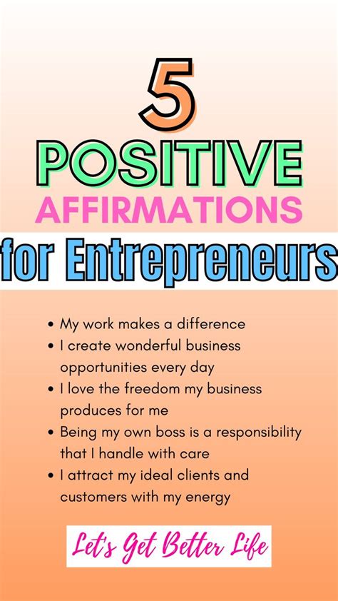 positive affirmations for entrepreneurs pinterest 11711 hot sex picture