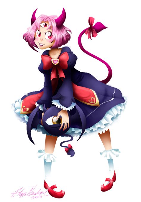 Second Prize Pink Demon Gal By Hezuneutral On Deviantart