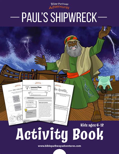 Paul S Shipwreck Word Scramble Bible Activity For Kids Gambaran