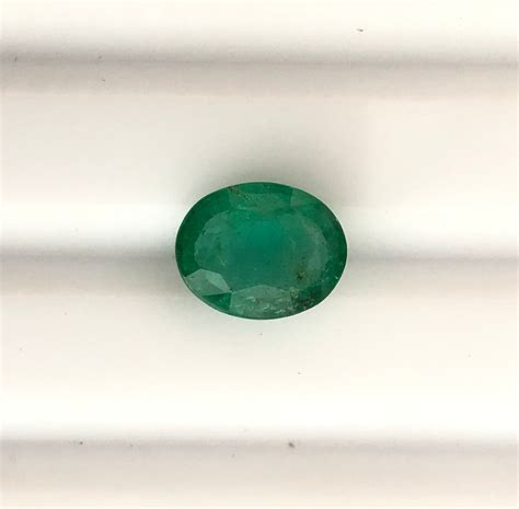 Certified 265cts Natural Emerald Faceted Oval Gemstone Loose Etsy