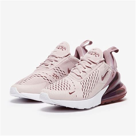 Nike Womens Air Max 270 Barely Rose Vintage Wine Elemental Rose Trainers Womens Shoes