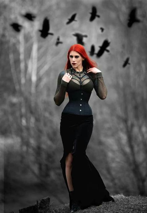 Pin By Maria Daugbjerg On Gothic Beauty Gothic Fashion Gothic